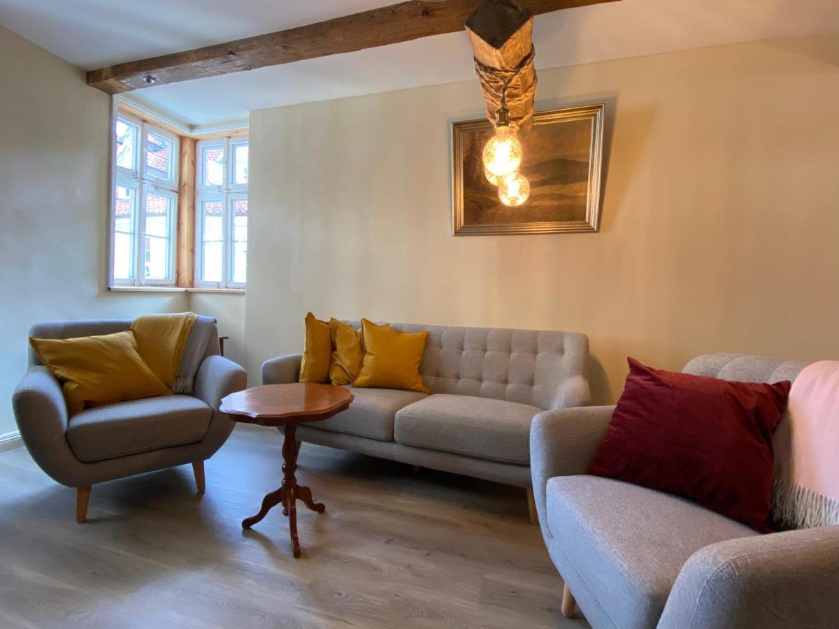 Ferienwohnung Helene Im Einzeldenkmal - Lange Gasse 29 Quedlinburg Exterior foto