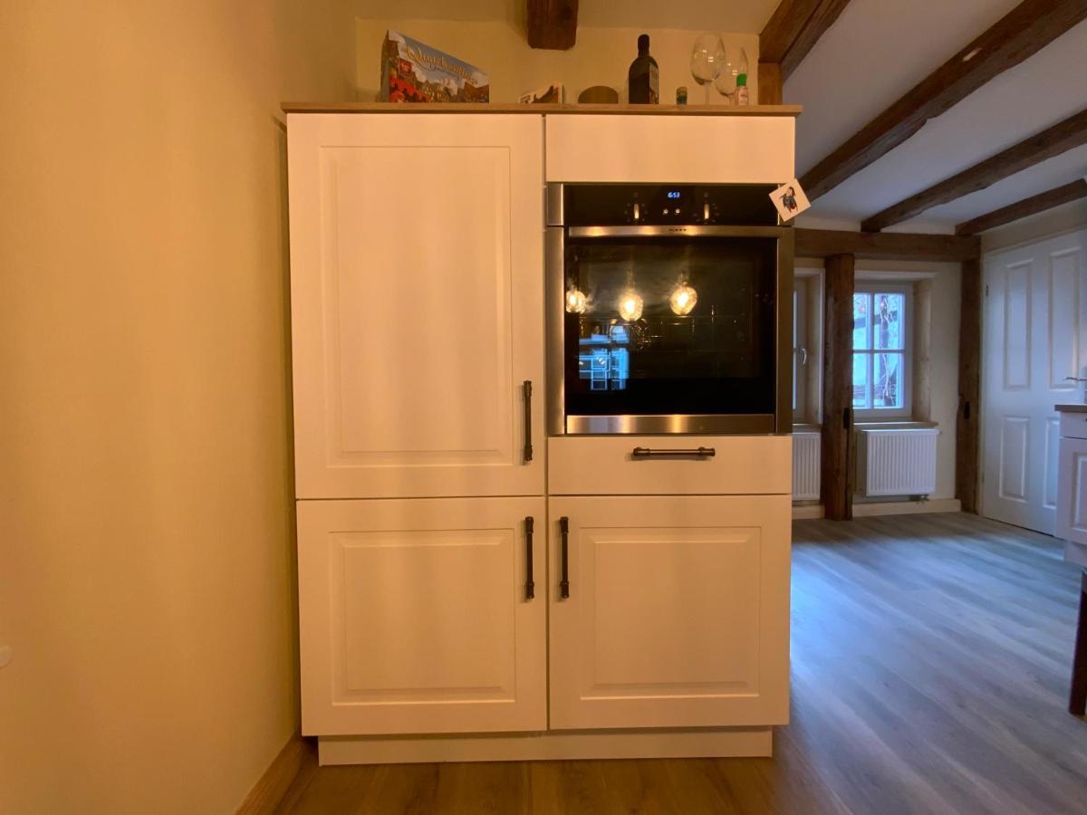 Ferienwohnung Helene Im Einzeldenkmal - Lange Gasse 29 Quedlinburg Exterior foto