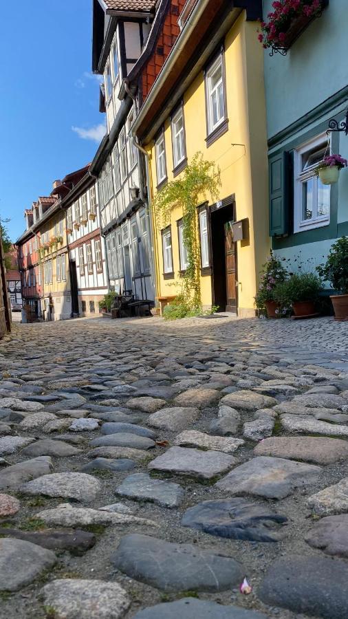 Ferienwohnung Helene Im Einzeldenkmal - Lange Gasse 29 Quedlinburg Exterior foto