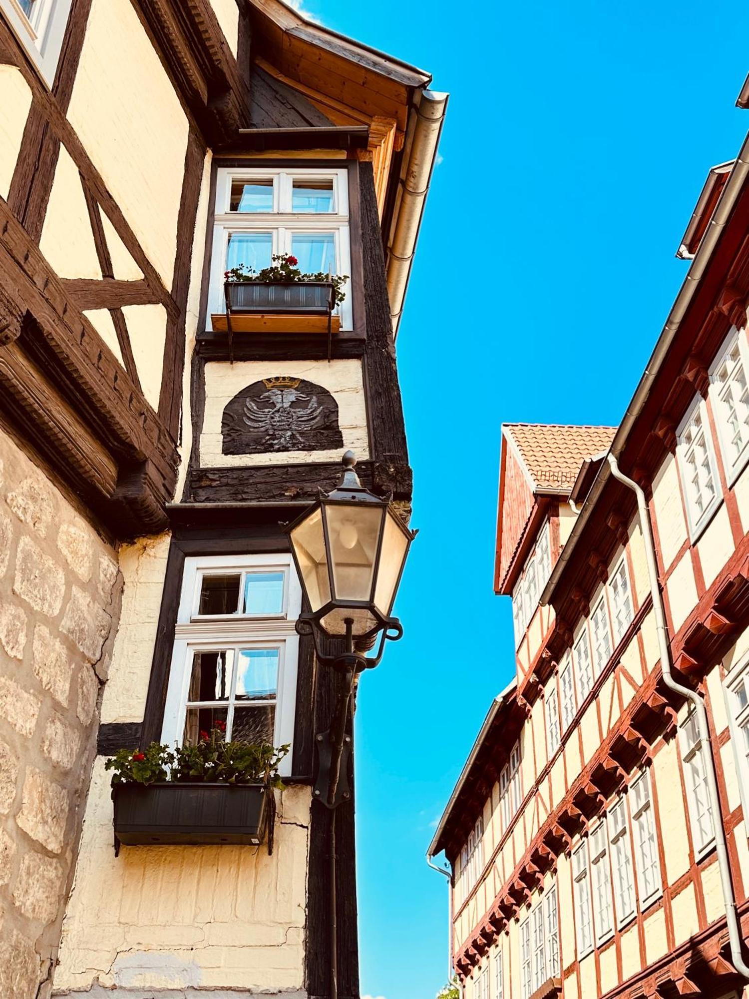 Ferienwohnung Helene Im Einzeldenkmal - Lange Gasse 29 Quedlinburg Exterior foto